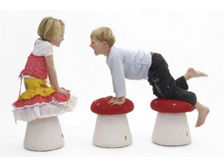 Tabouret-enfant-champignon