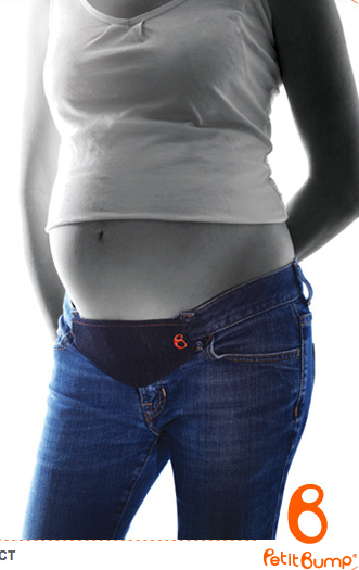 La ceinture d'extension Petit Bump révolutionne la grossesse en permettant  de porter plus longtemps jeans et pantalons classiques - La Déco décodée