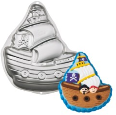 Moule a gateau bateau pirate