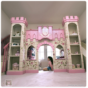 Château de princesse Loft Playhouse