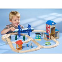 Set de train en bois