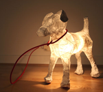 Lampe chien Milou