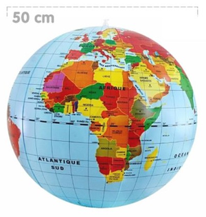 Maxi Globe terrestre gonflable